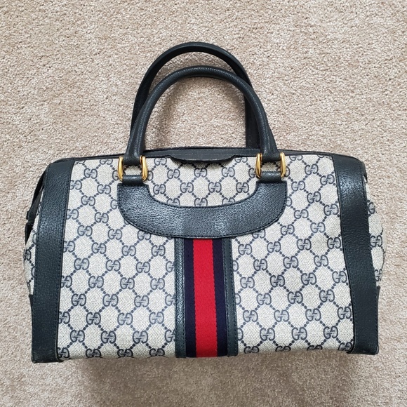 Fair Condition Vintage Gucci Boston Doctor Handbag - Picture 2 of 8